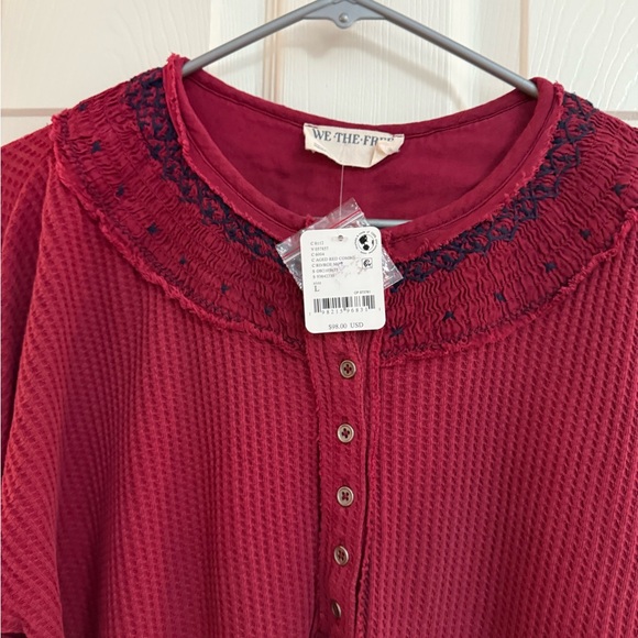 Free People / We the Free Holly Henley NWT - Picture 7 of 9